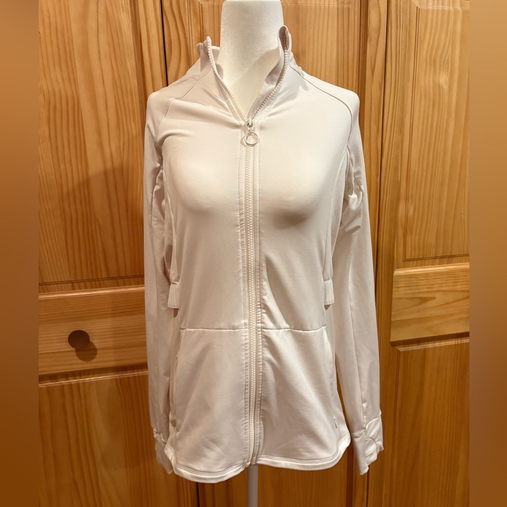 Fabletics Cream Performance Jacket Women’s - image 1
